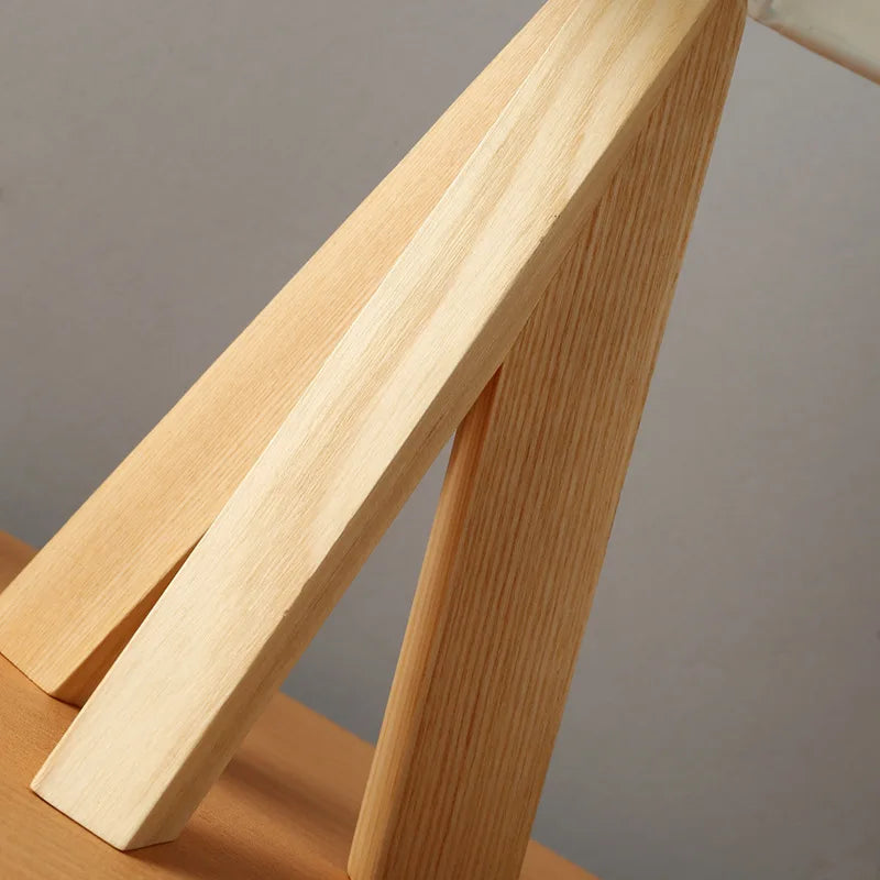 WoodAura | Modern wooden table lamp