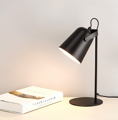 Macaron Tischlampe - Skandinavische gelbe Schreibtischlampe - Verstellbare Lampe