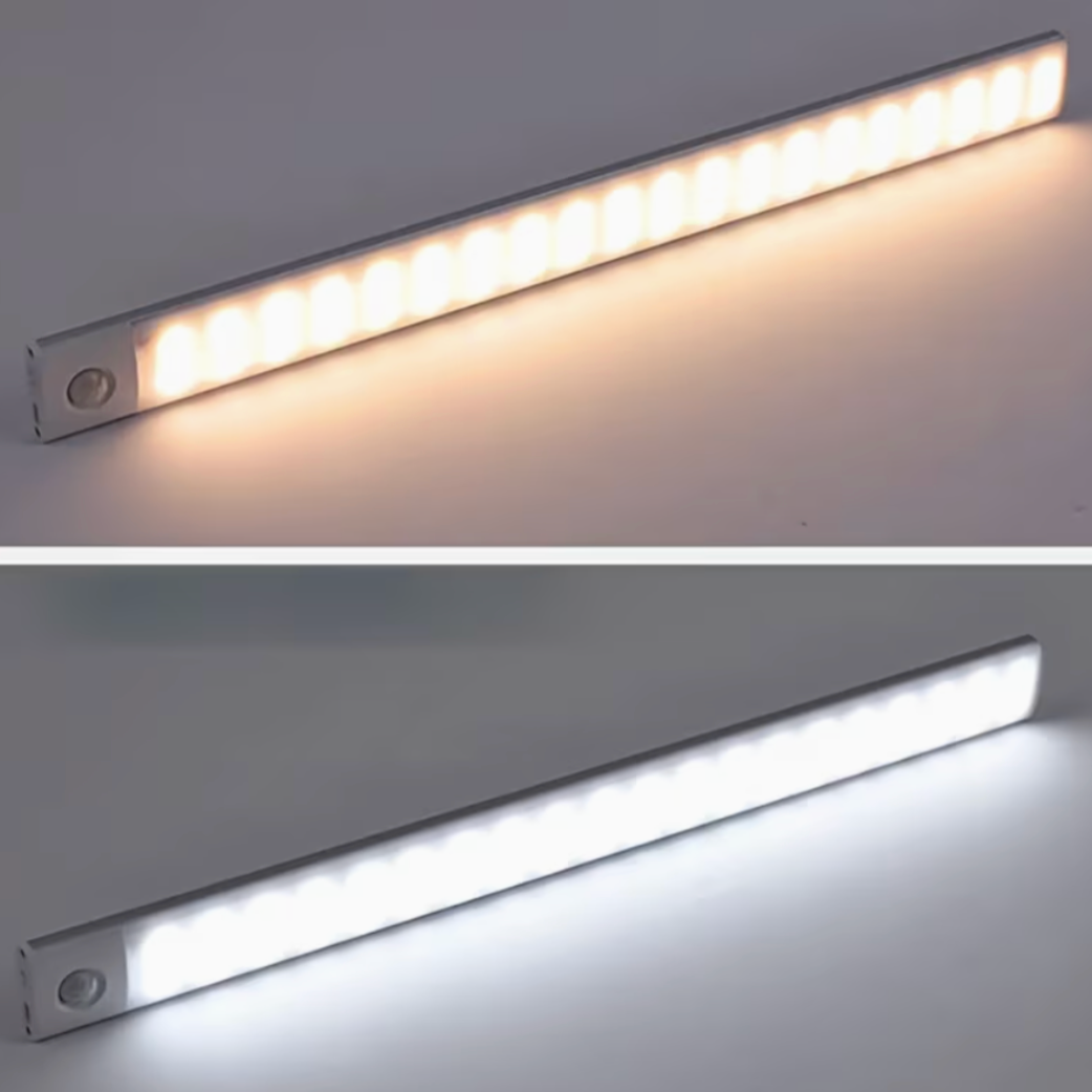 LumiKitchen - LED Unterbauleuchte Küche mit Bewegungsmelder - Kabellos und Dimmbar