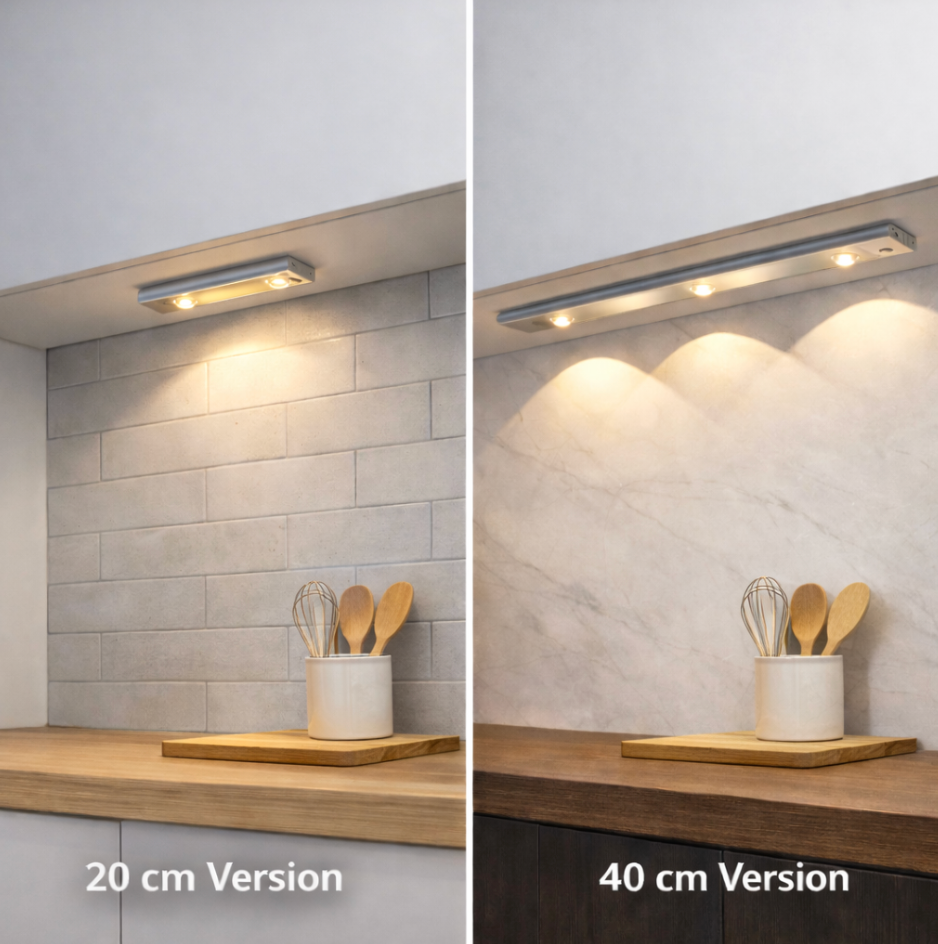 SmartKüche - LED Unterbauleuchte Küche mit Bewegungsmelder