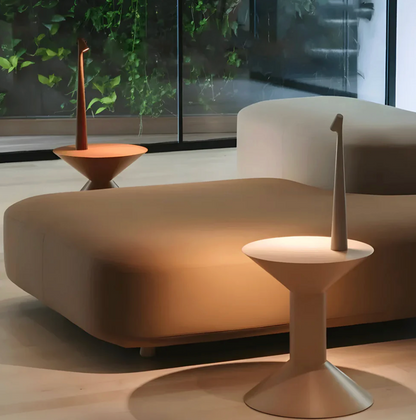NordicLight - Kabellose Nachttischlampe und Leselampe mit Akku im Modernen Skandinavischen Design