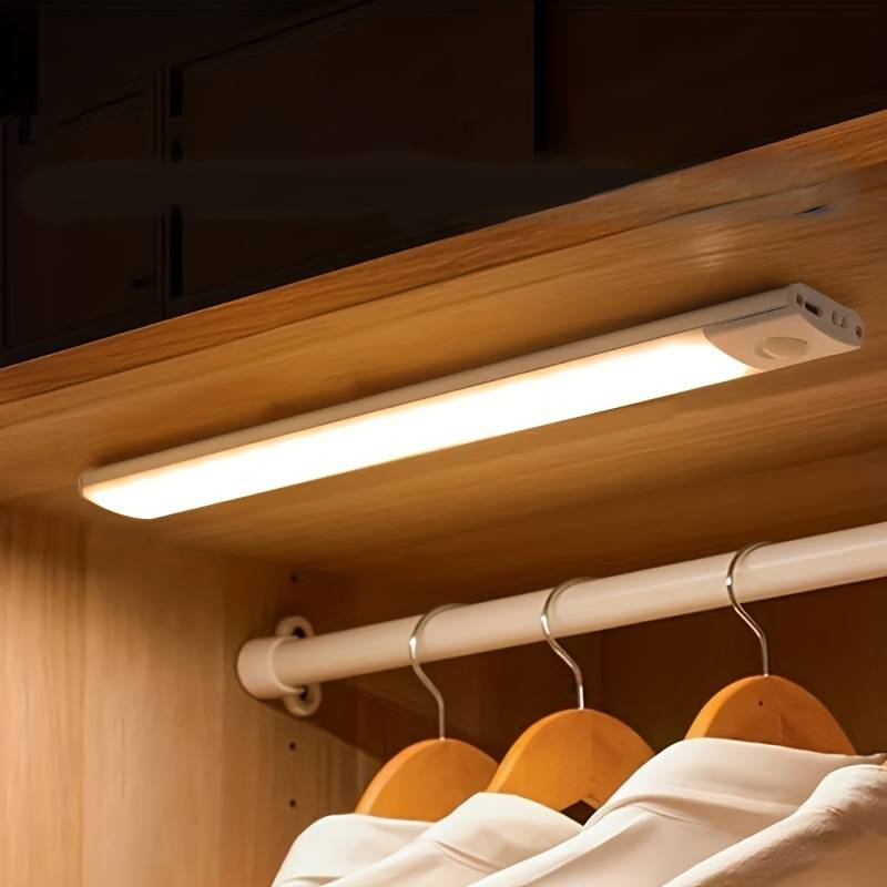 LazyStick - LED Lichtleiste USB wiederaufladbar für Schrank, Küche & Flur