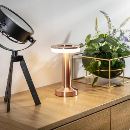 Wireless Retro Table Lamp - LumiBar